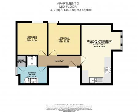 Apartment 3 Floorplan