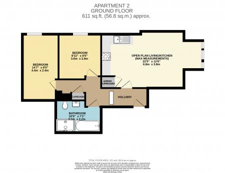 Apartment 2 Floorplan