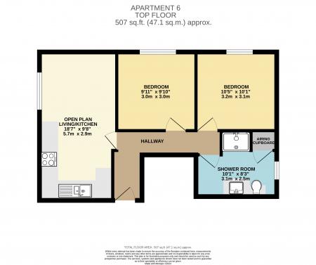 Apartment 6 Floorplan