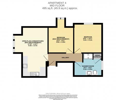 Apartment 4 Floorplan