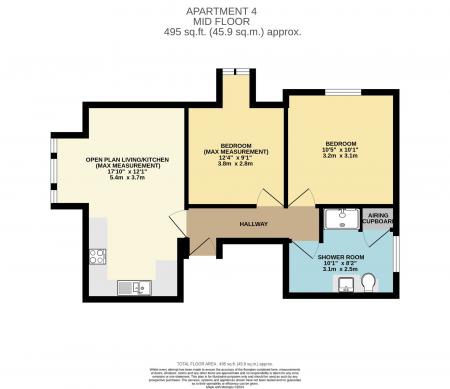 Apartment 4 Floorplan