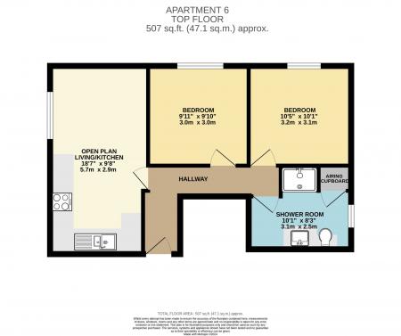 Apartment 6 Floorplan