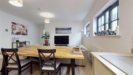 Open Plan Living Room/Dining/Kitchen