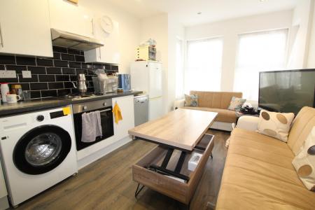 Open plan kitchen