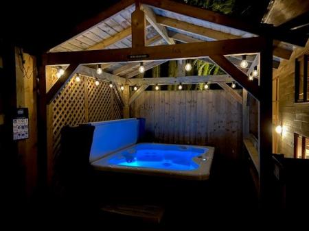 Hot Tub At Night