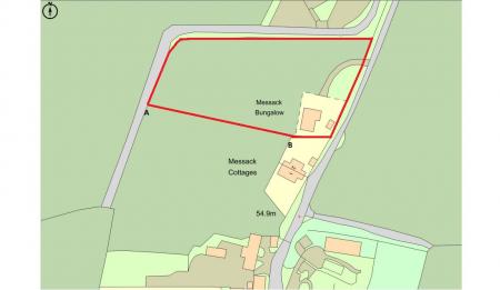 Messack Bungalow Boundary - A and B Marked.png