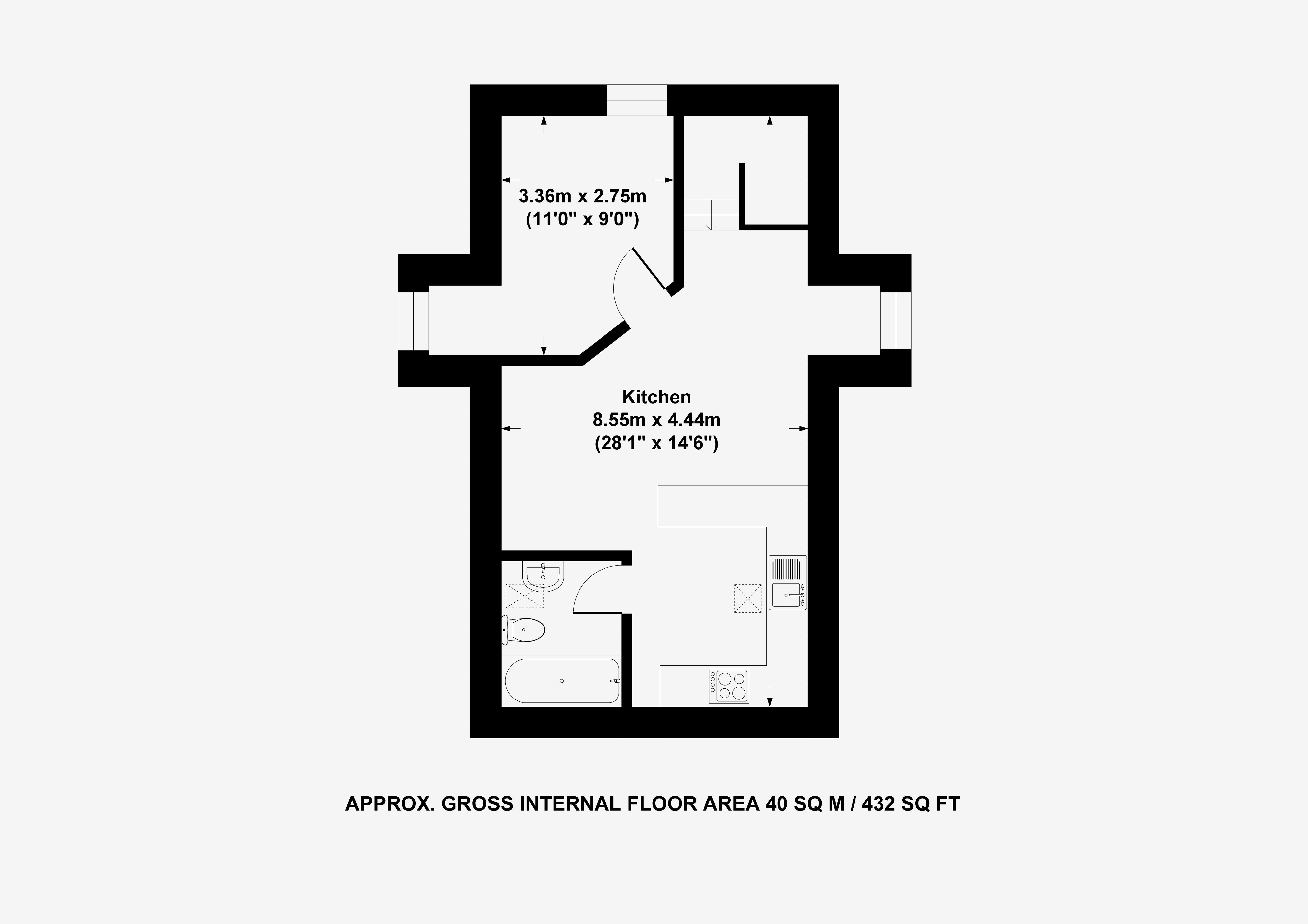 1 bedroom Flat for rent in Kidlington