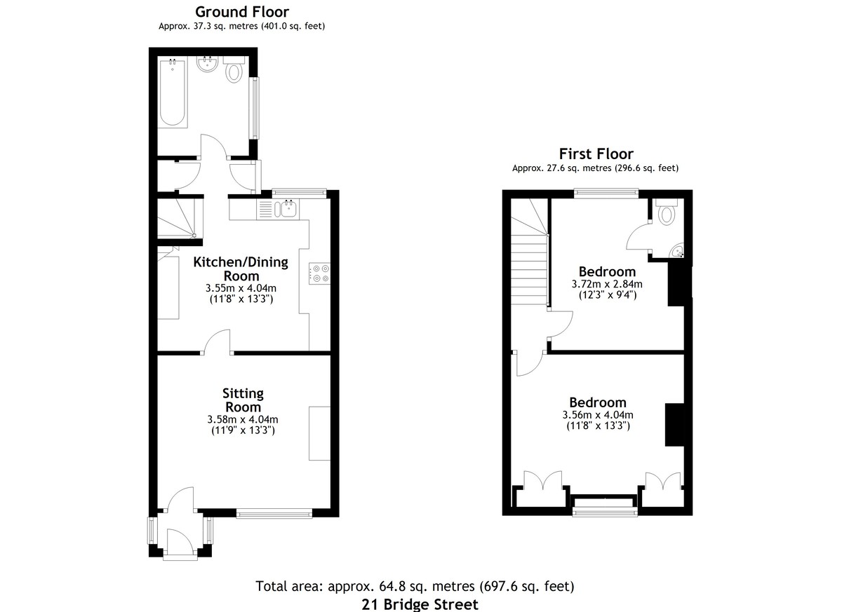 2 bedroom Terraced House for sale in Brackley