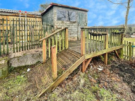 Decking and Shed