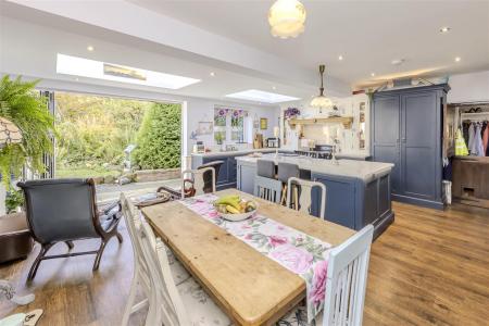 Open Plan Kitchen Dining Area