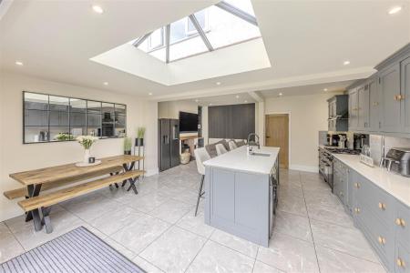 Kitchen dining living