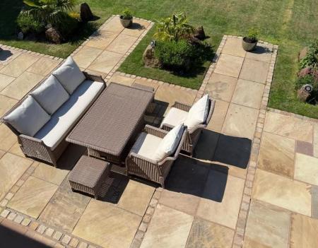 Aerial view of the Patio