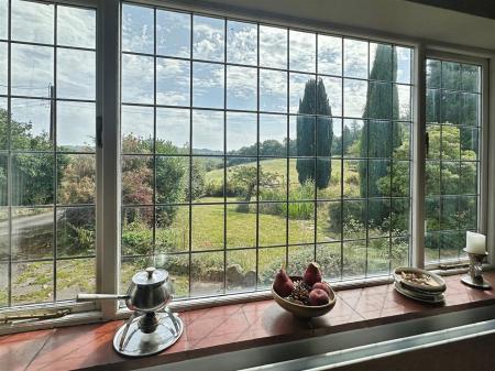 View to the front aspect