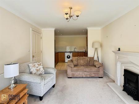 Open Plan Lounge and Kitchen