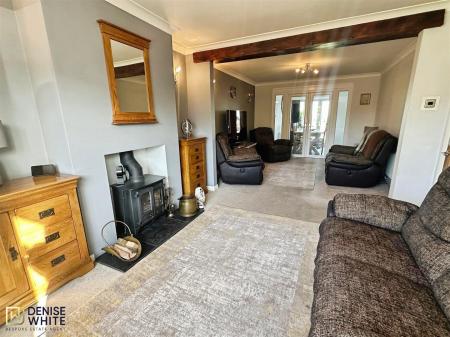 Lounge with Through Dining Room