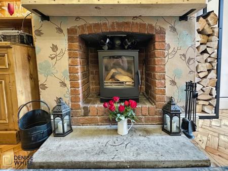 Dining Room Fireplace
