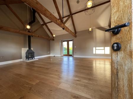 Open plan living area