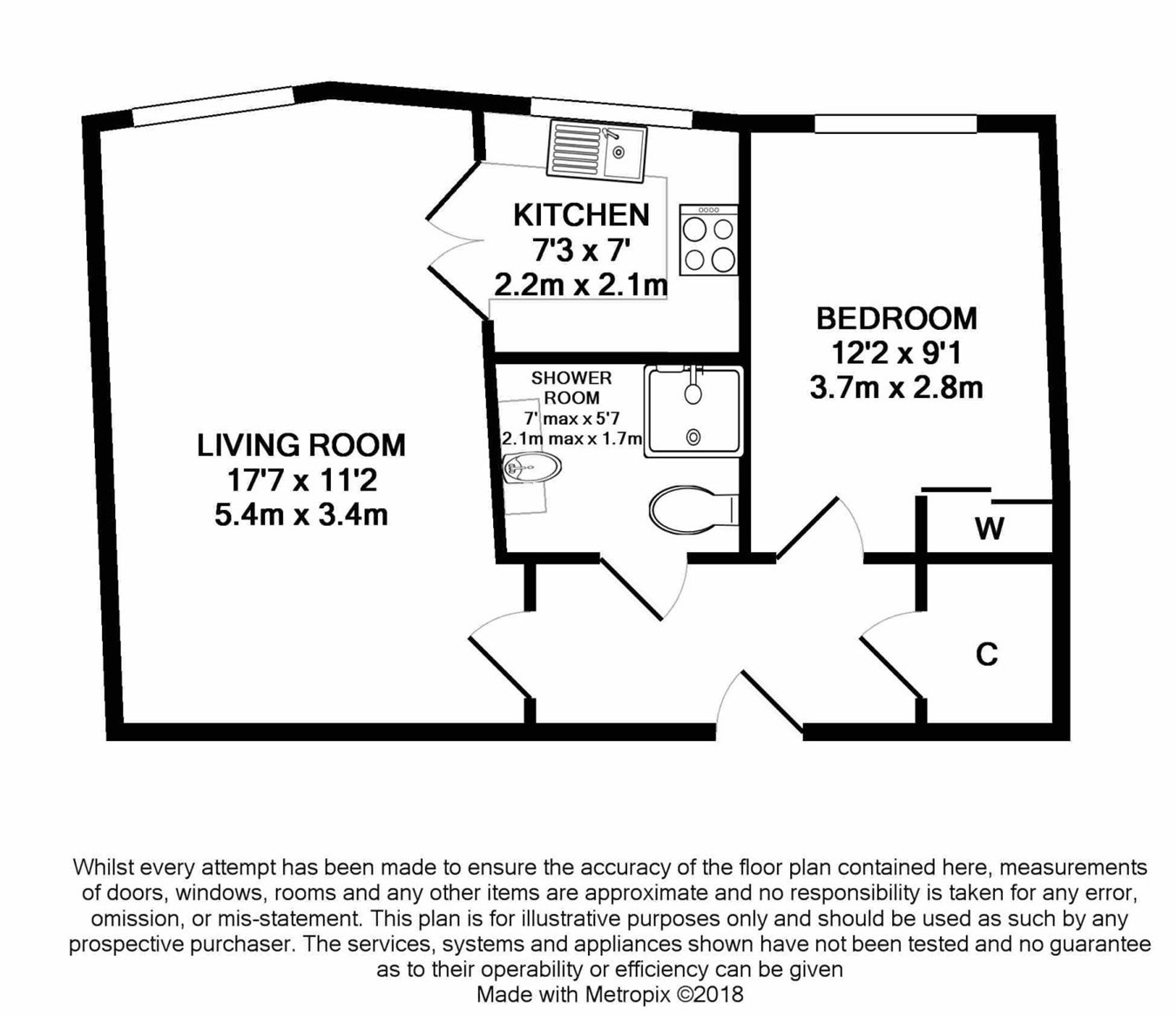 1 bedroom Retirement Property for sale in Brecon