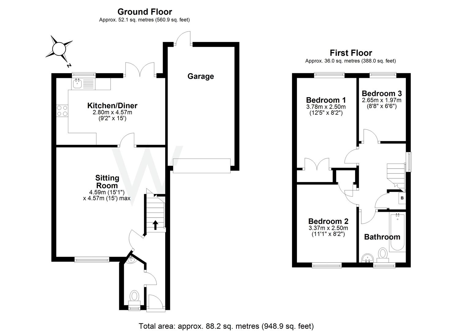 3 bedroom SemiDetached House for sale in Salisbury