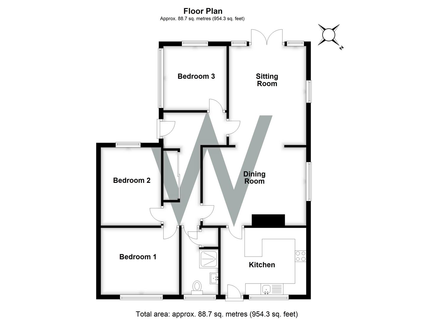 3 bedroom Detached Bungalow for sale in Salisbury