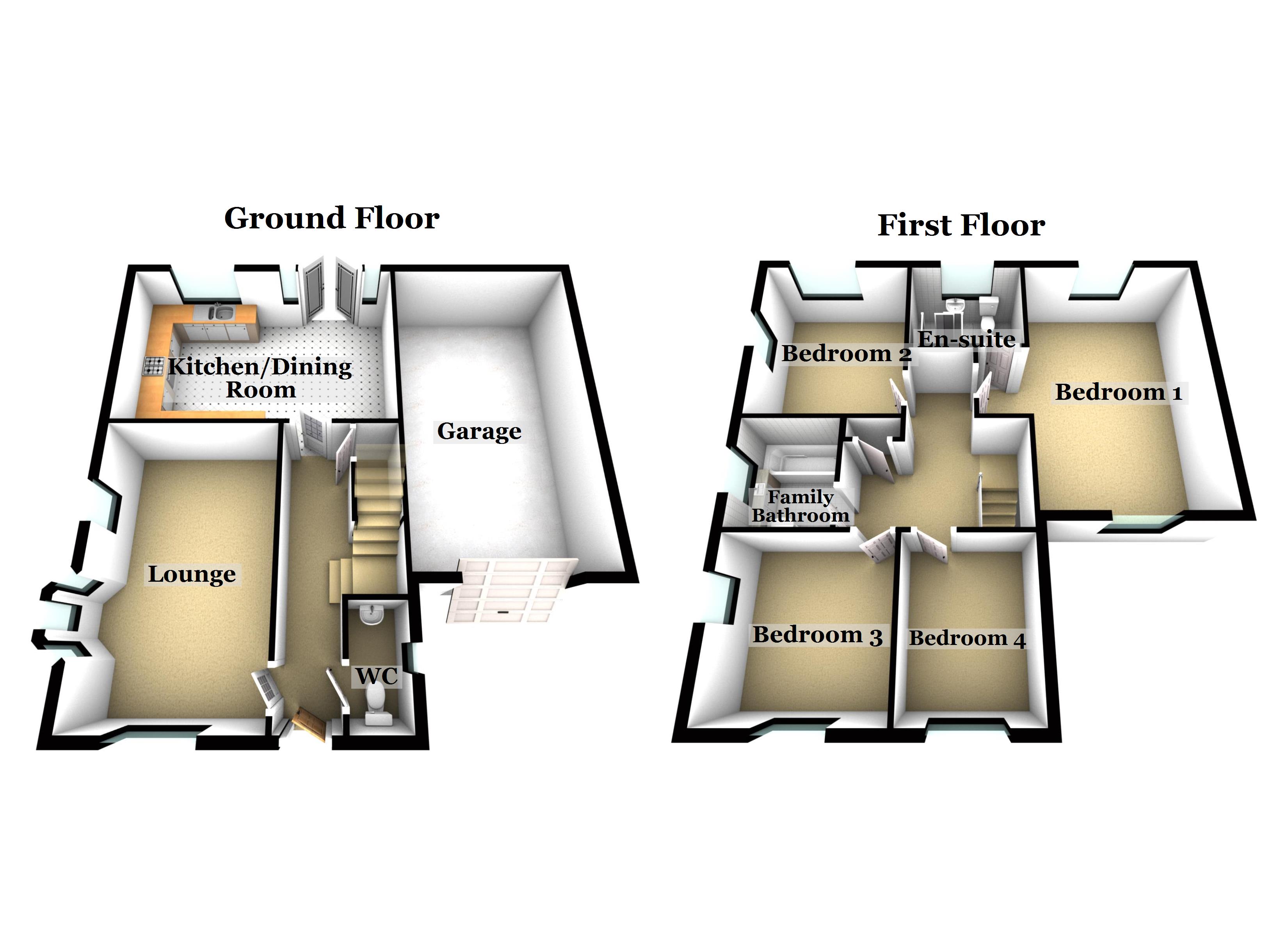 4 bedroom Detached House for sale in Raunds