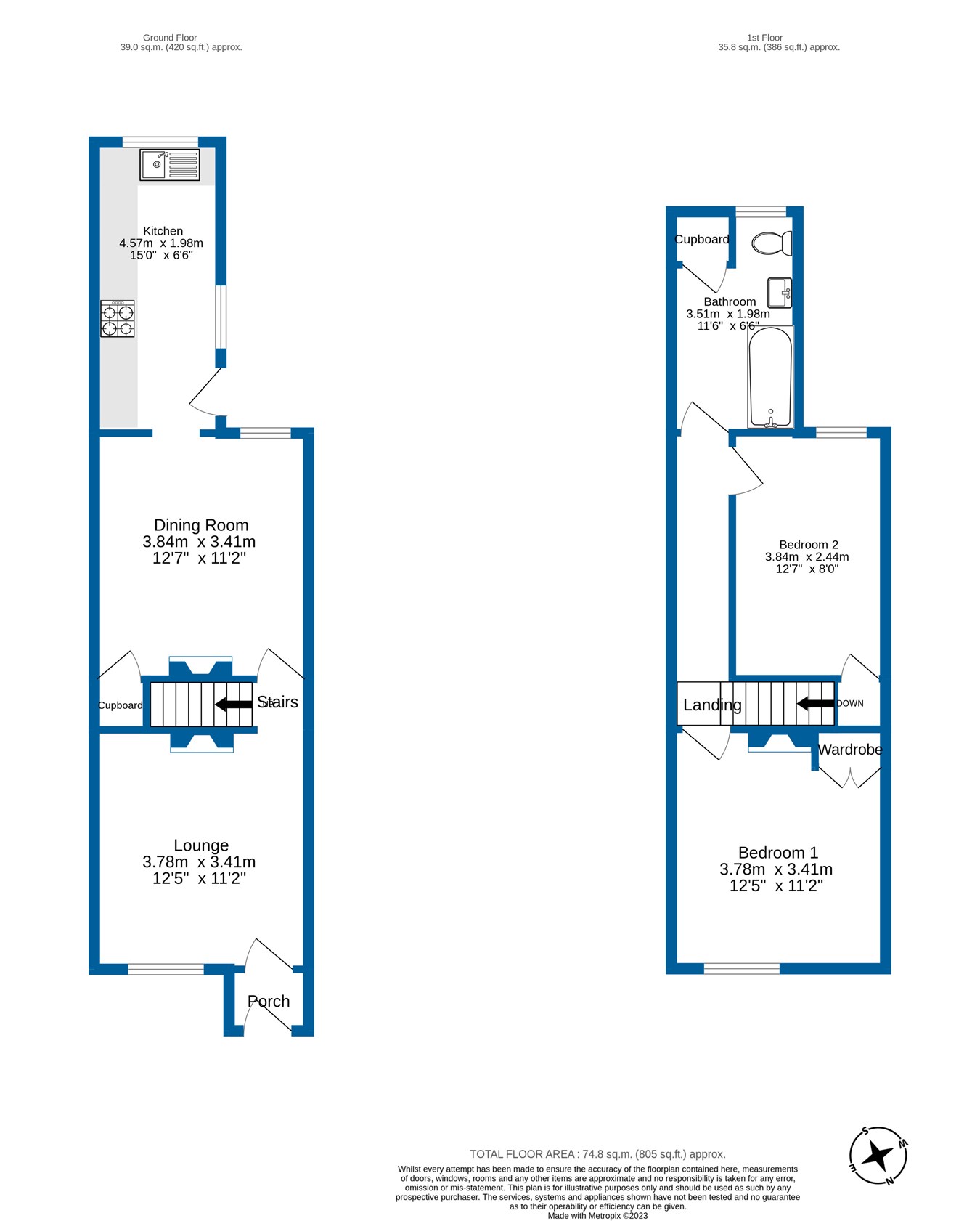 2 bedroom Terraced House for sale in Sible Hedingham