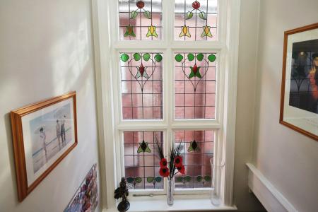 Decorative Landing Window