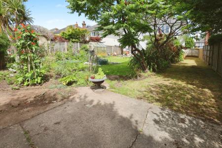 Rear Garden from Garage