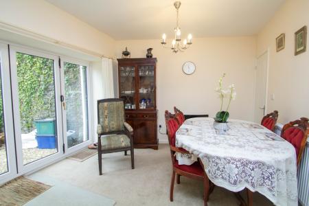 Dining Area with Bi-Folds