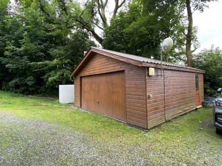 Double Garage - Part Converted to Office