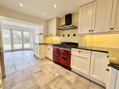 Kitchen into Dining Room