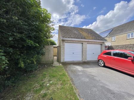 Garage and Parking (with verge to the side)