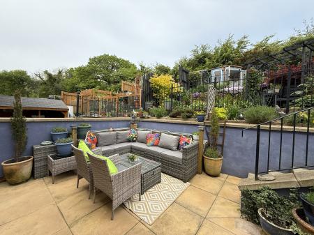 Patio Area off French Doors