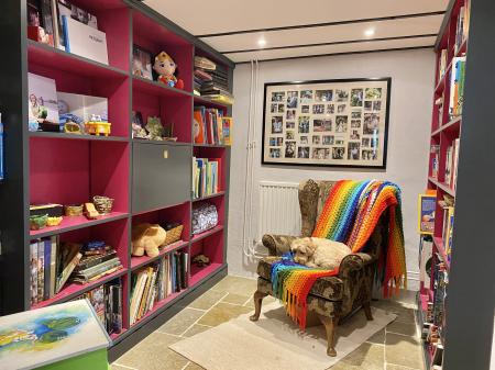 Snug Room with Bespoke Shelving