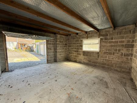 Garage with storage space
