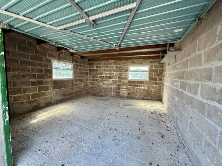 Garage with storage space