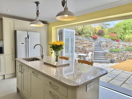 Stylish Kitchen with Bi-Folds