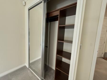 Fitted wardrobes to both bedrooms