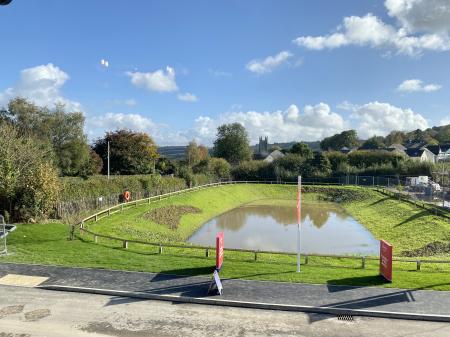 Nature Pond On Site
