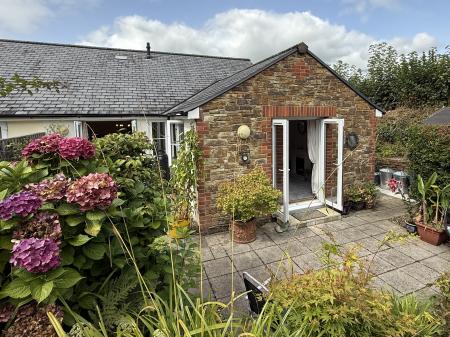 Two Sets of French Doors