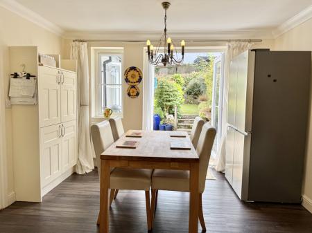 Dining Area with French Doors