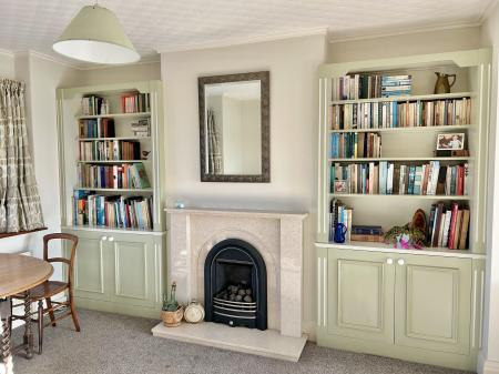 Attractive built in storage