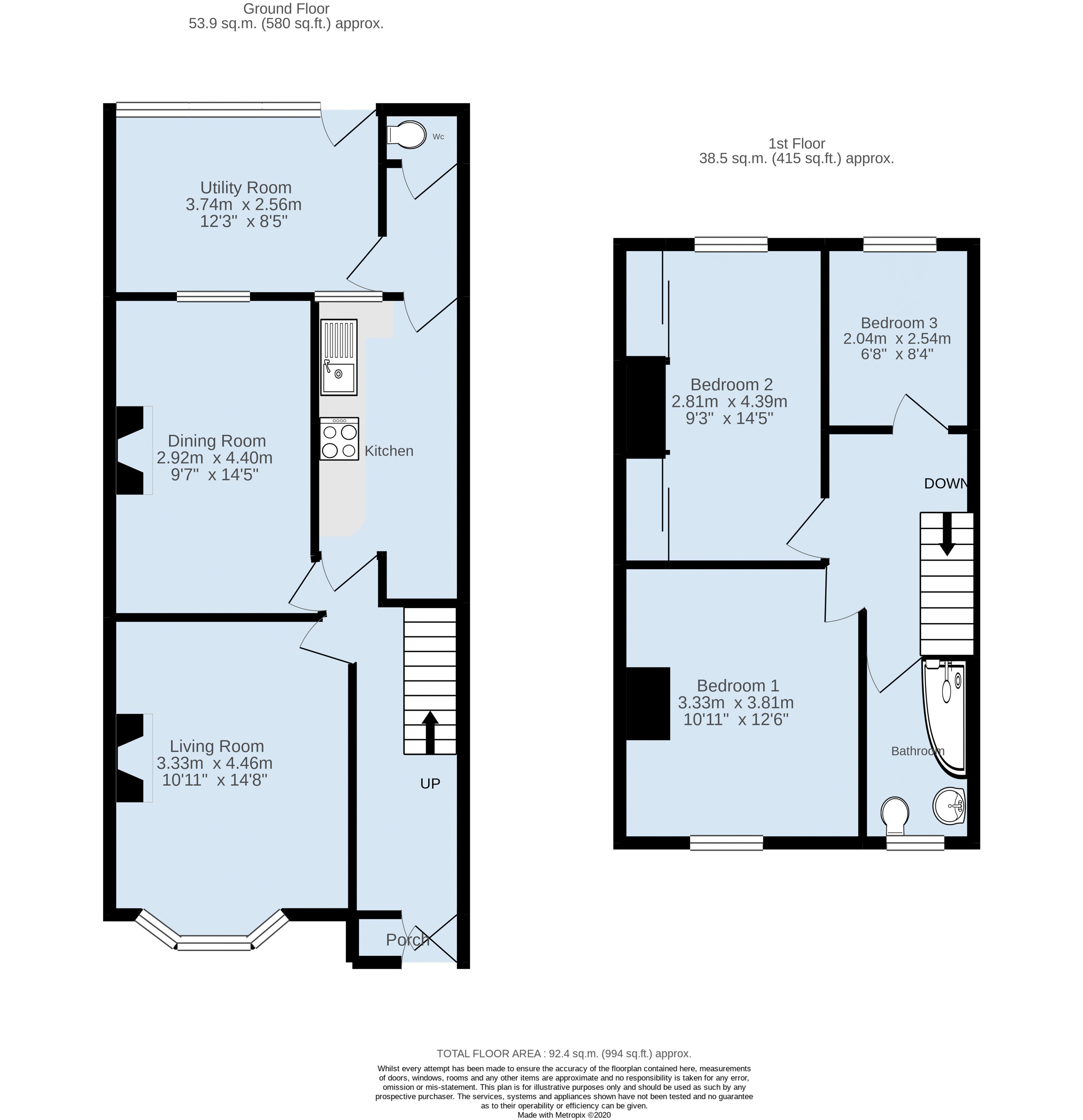 3 bedroom House for rent in Bath