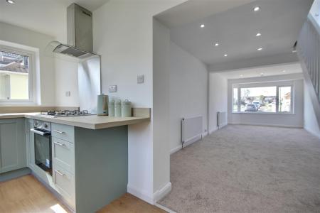 KITCHEN INTO LOUNGE/DINER