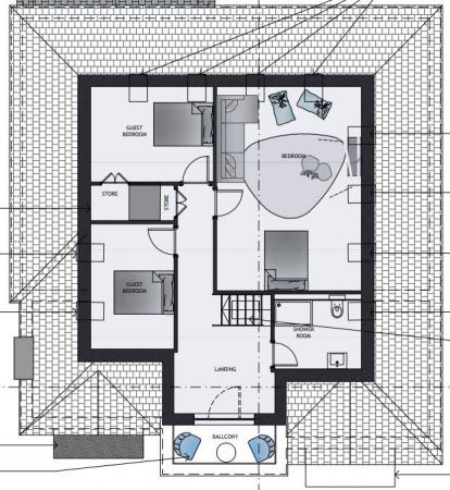 Proposed Second Floor Plan