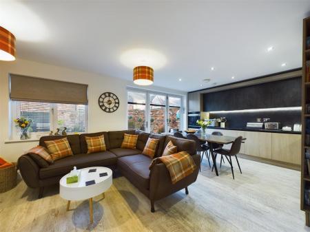 Superb Open Plan Kitchen/Living Space