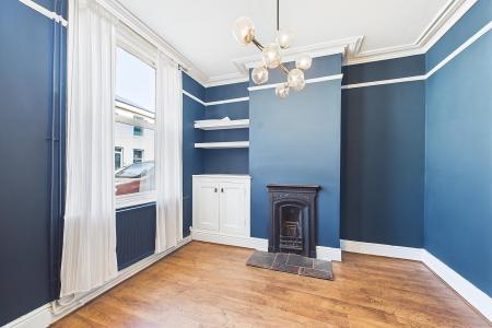 Digitally Staged Dining Room
