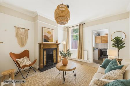 Digitally Staged Lounge