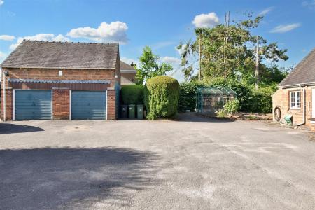 Brick Double Garage