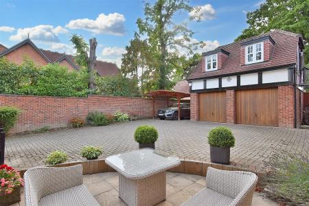 Brick Double Garage